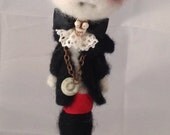 Zombie groom ooak art doll