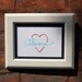 I heart OBAMA : letterpress and embroidery