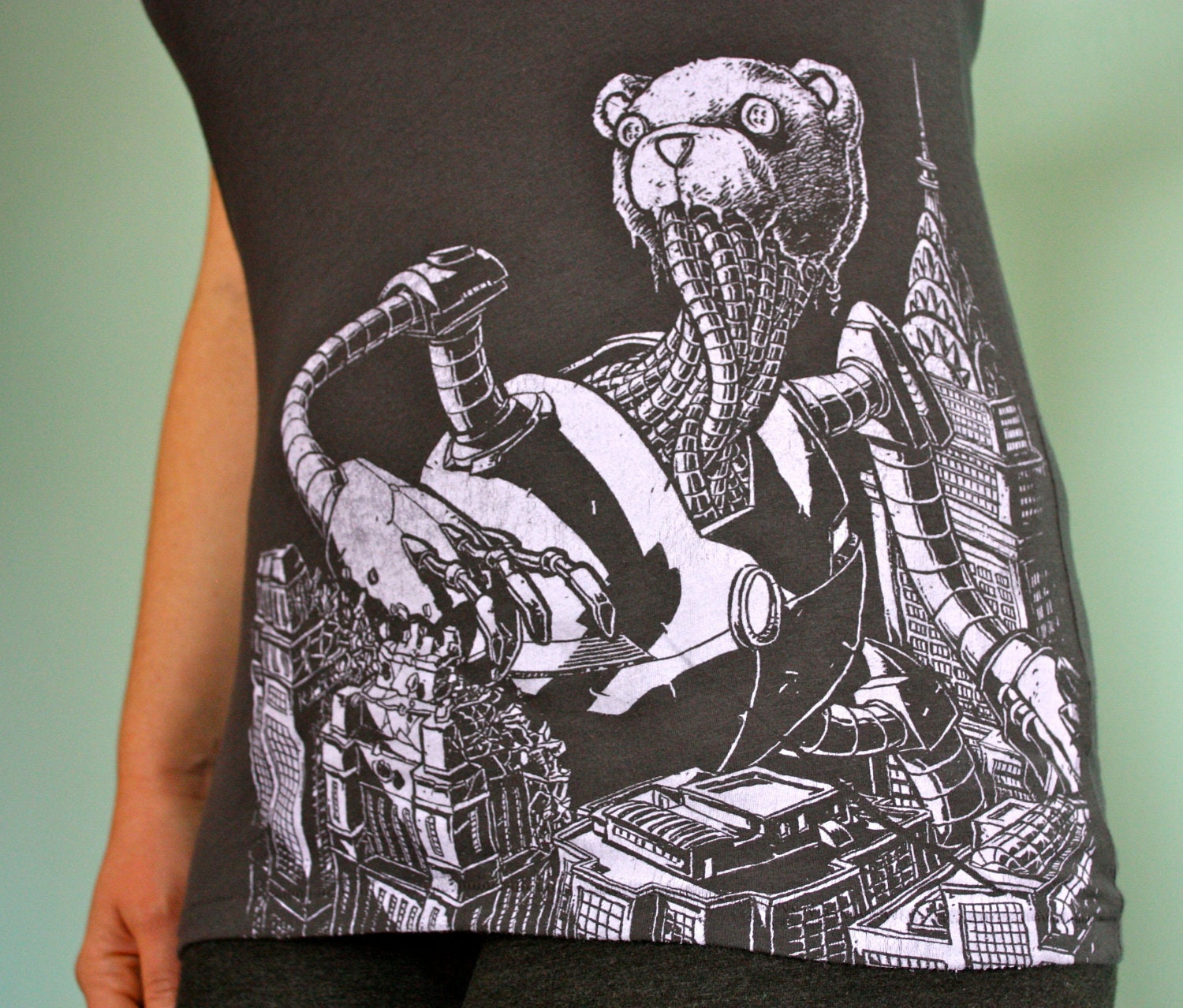 MR HUGZ Womens scoop neck tee