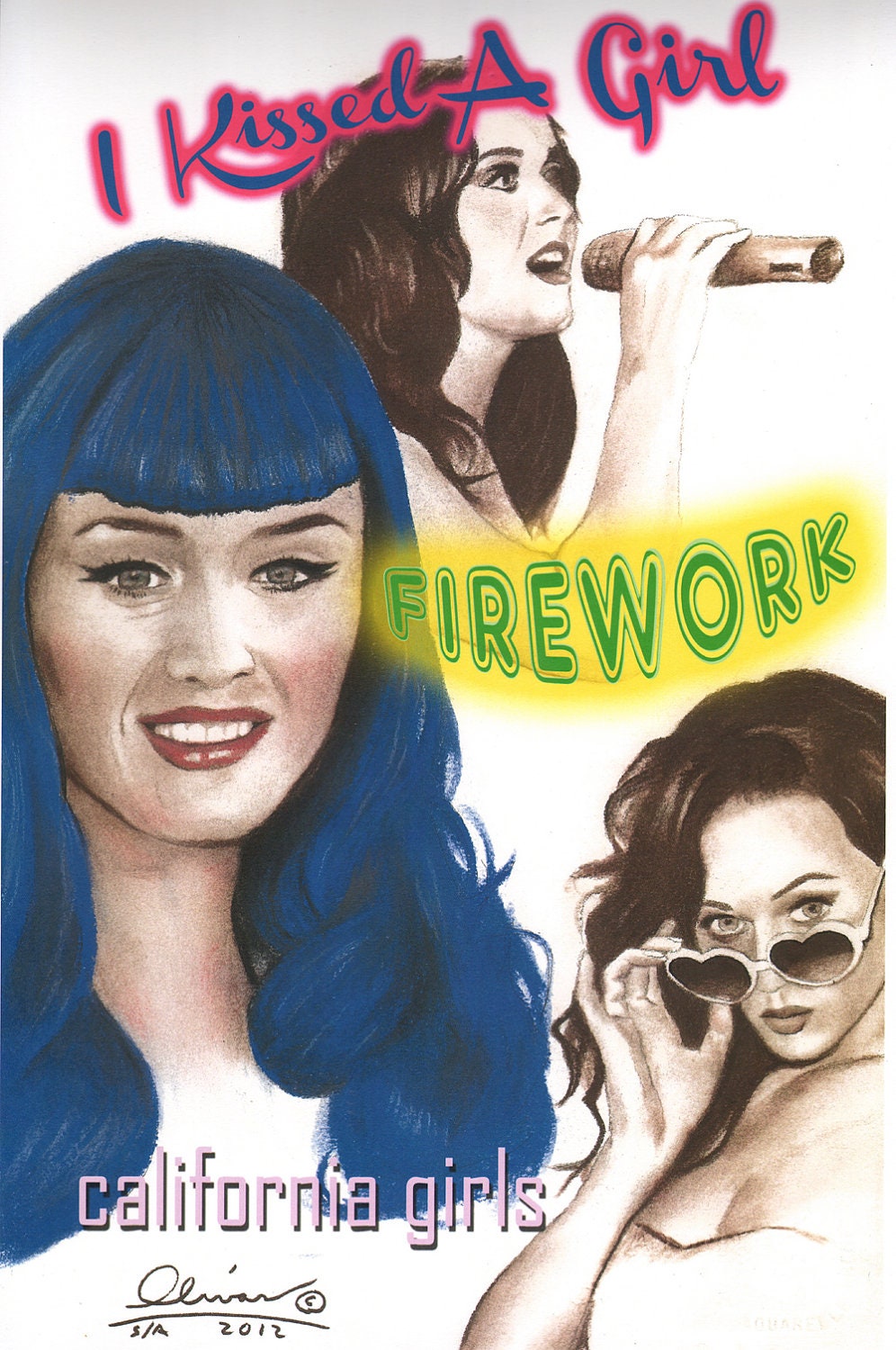 Katy Perry.....hand drawn