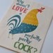 dirty little postcard - cock