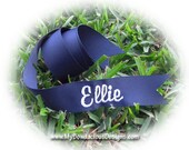 Custom Monogrammed Hair Ribbon 1 yard/36 inches