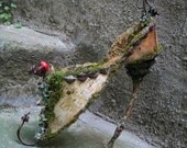 Fae Sorceress' Shoe in Natural Materials