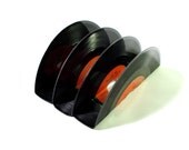 Recycled Record Mail Sorter - upcycled Capitol 45s