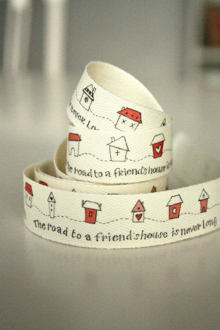 Road To A Friend Cotton Tape