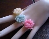 Budding Flowers Adjustable ring