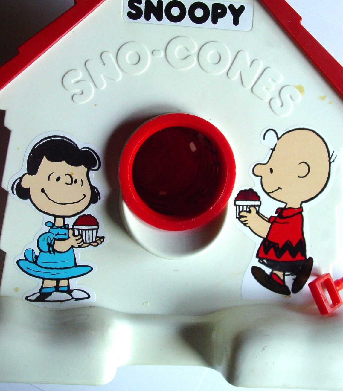 Vintage Snoopy Sno Cone Maker 1985 Fun by GoodlookinVintage