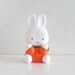 Vintage Squeaky Toy 1980s Dick Bruna Miffy Bunny