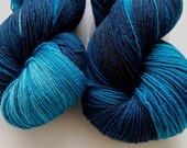 Pacifica Teal on BFL Sock