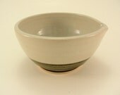 Small Olive Speckle Smudge Bowl