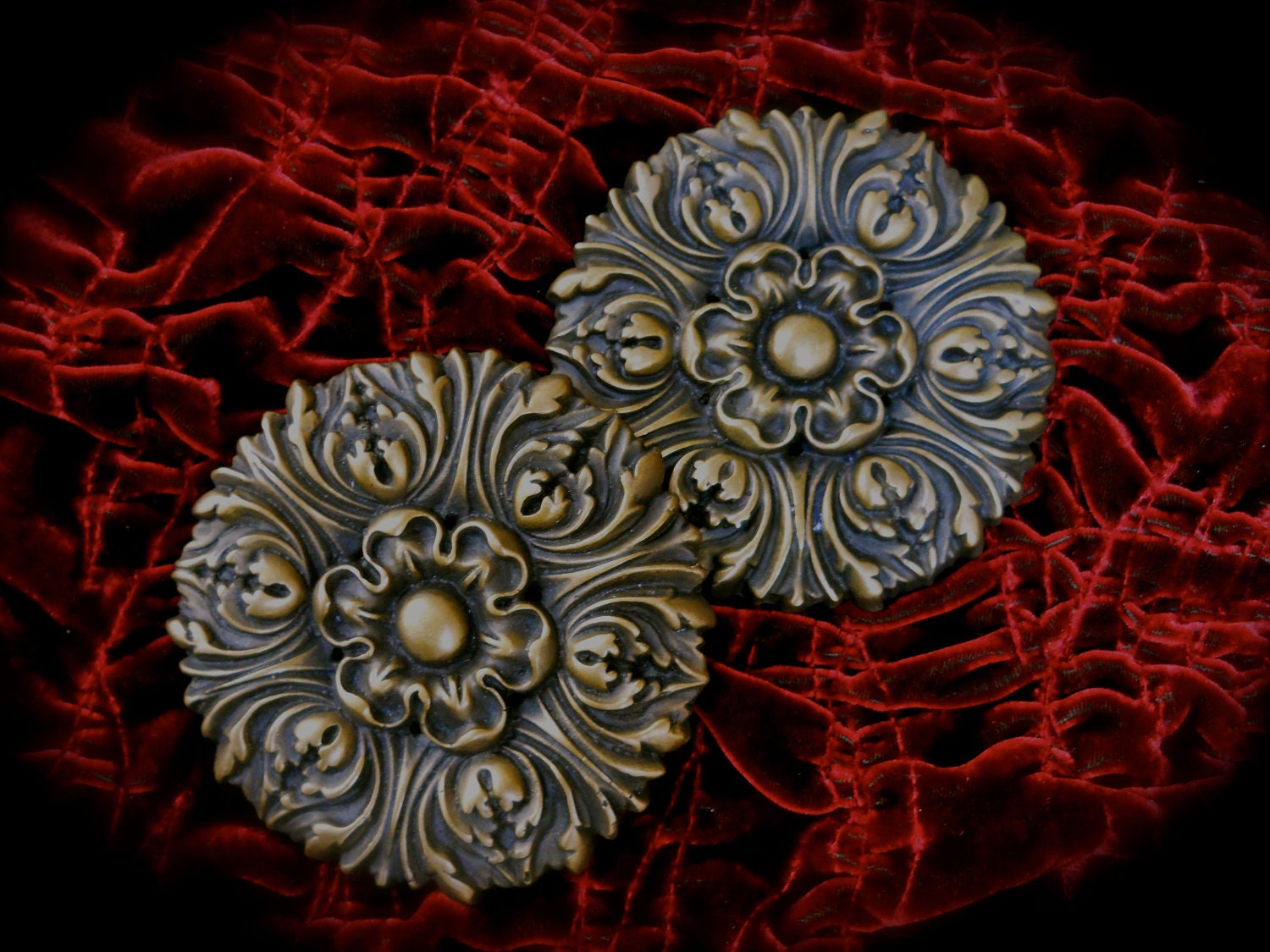 Disco Medusa Deluxe Hand Poured REAL BRONZE Medallions.