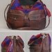 SALE brown leather Tundra navajo bag / southwestern / large slouchy bag / boho style / Tundra Bag