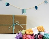 Bakers Twine - 15 yard sampler // Packaging // Scrapbooking // Crafting