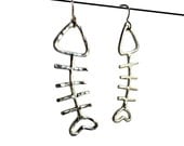 Fish Sticks - Sterling Silver Fish Earrings