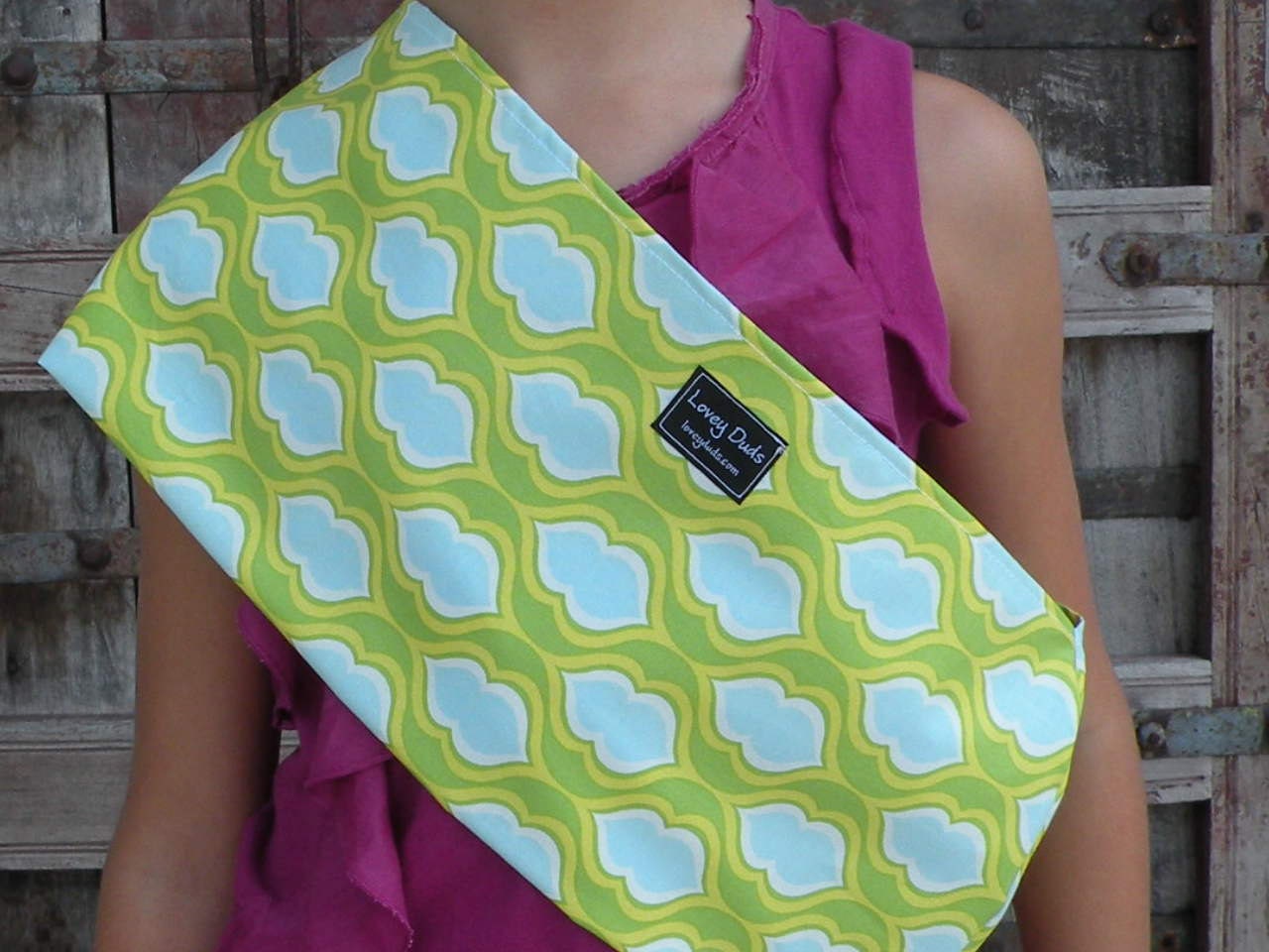READY TO SHIP- Baby Doll Sling Carrier- American Girl Doll Carrier-Hourglass-Free Shipping When Purchased With A Wrap