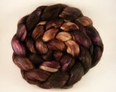 Blackberry Hand-Dyed Alpaca/Silk Top 4.6 oz.