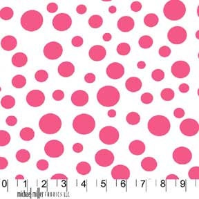 Lolli Dot  Polka Dots Magenta by Michael Miller Fabrics by the Yard