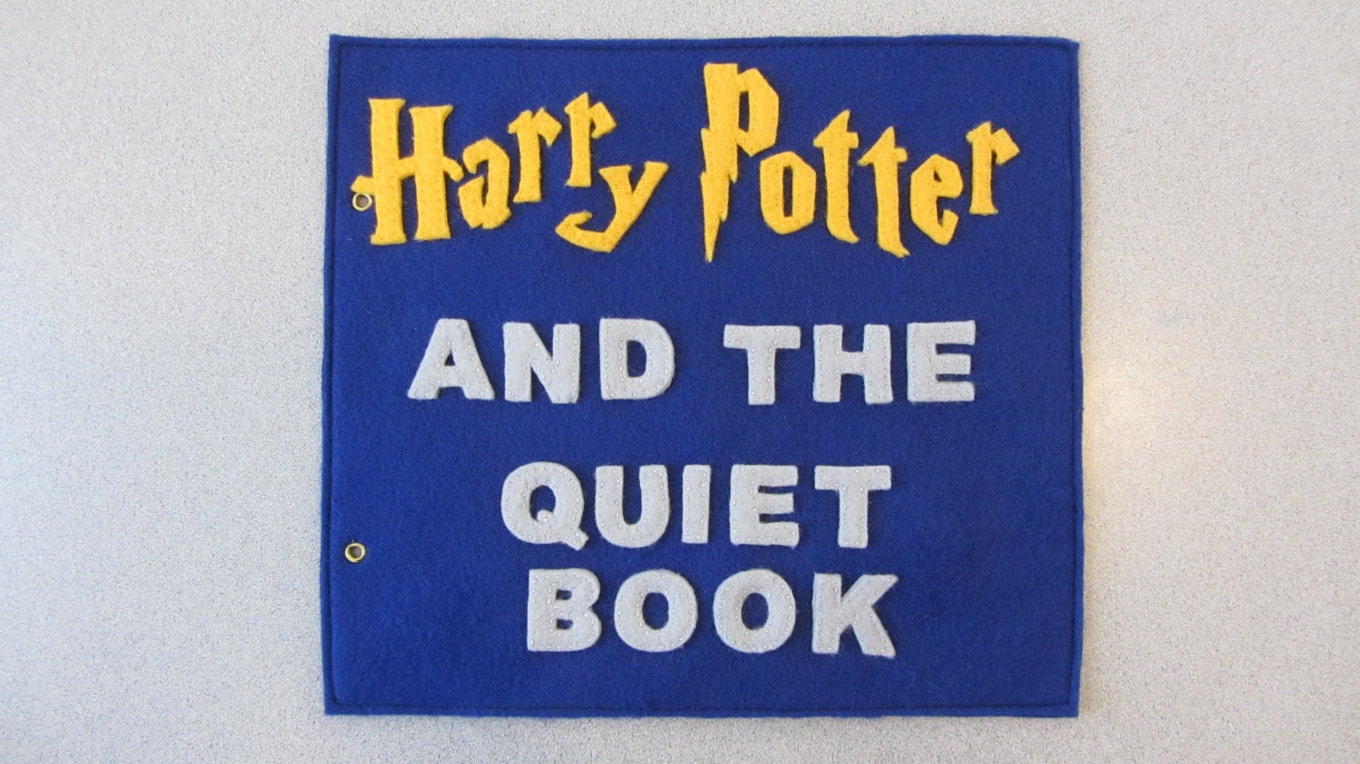Harry Potter inspired quiet book (PATTERN)