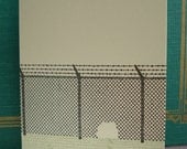 Prison Break - letterpress love greeting