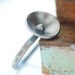 Poppy Ring, Sterling Silver Ring, Modern Ring, Hammered Silver Band, Metalwork Ring, Everyday Jewelry, Nature Inspired, MADE TO ORDER