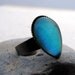 Absinthe Petite Tear Drop Ring
