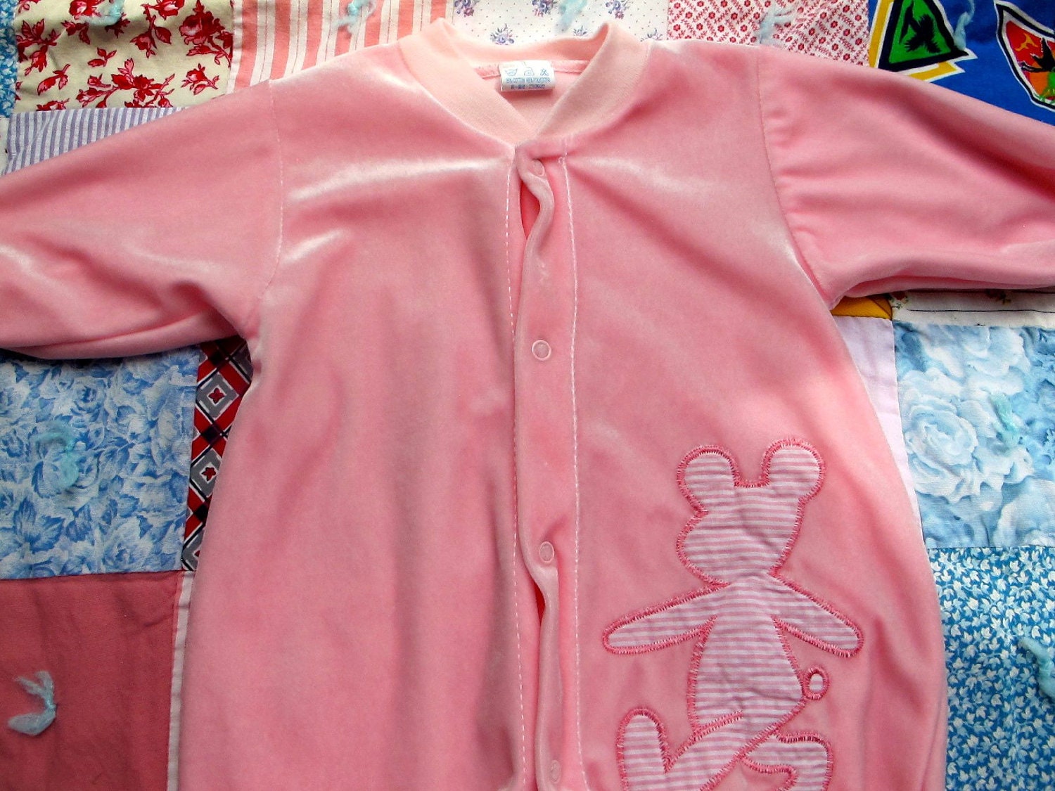 Vintage Baby Sleeper 6-9 Months