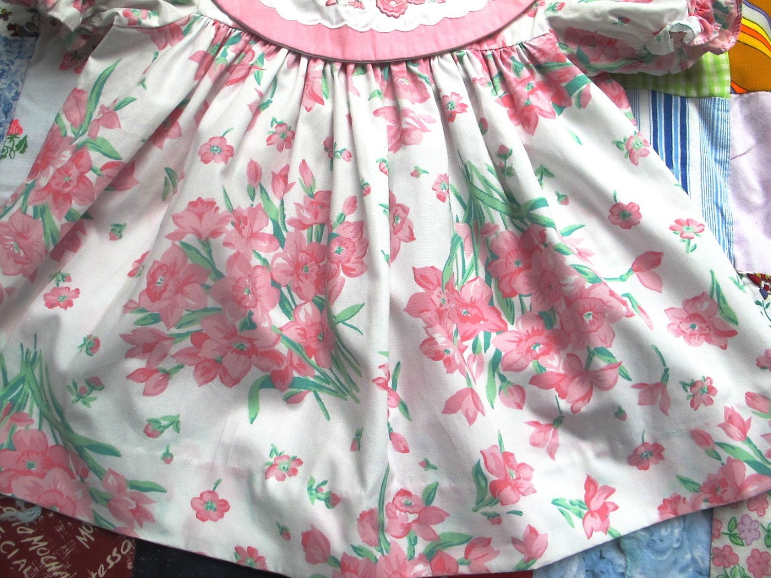 Pink Daffodil Dress 12-18 Months