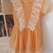 Peach Party Dress 4T-5T