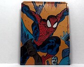 Sewn Duct Tape Comic Book Wallet - Vintage Spiderman Design 21