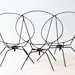 Vintage Saucer Chairs - Set of 3 Child Size Saucer Swivel Chair Frames