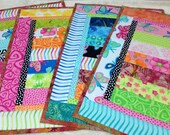Cheery Quilted Placemats - Set of 4