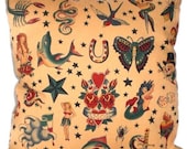 Tattoo Rockabilly Sailor Jerry Pillow Cushion
