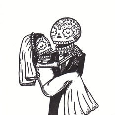 Wedding Night Limited Edition Gocco Screenprint