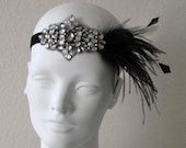 Party Girl Flapper Feather Headband