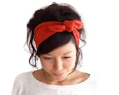 Tie Up Headscarf Pumpkin