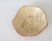Bird on a Branch Serving Bowl