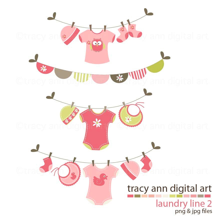 free baby shower clipart girl - photo #32