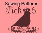 Whimsy Couture pick 6 Sewing Patterns Tutorials Ebooks save up to 40 percent PDF