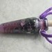 Drag Queen --- Lampwork Poison Bottle Necklace