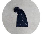 Cancer Rising - jersey scarf - unisex scarf - spring fashion - cancer constellation on heather black - birthday gift - zodiac gift