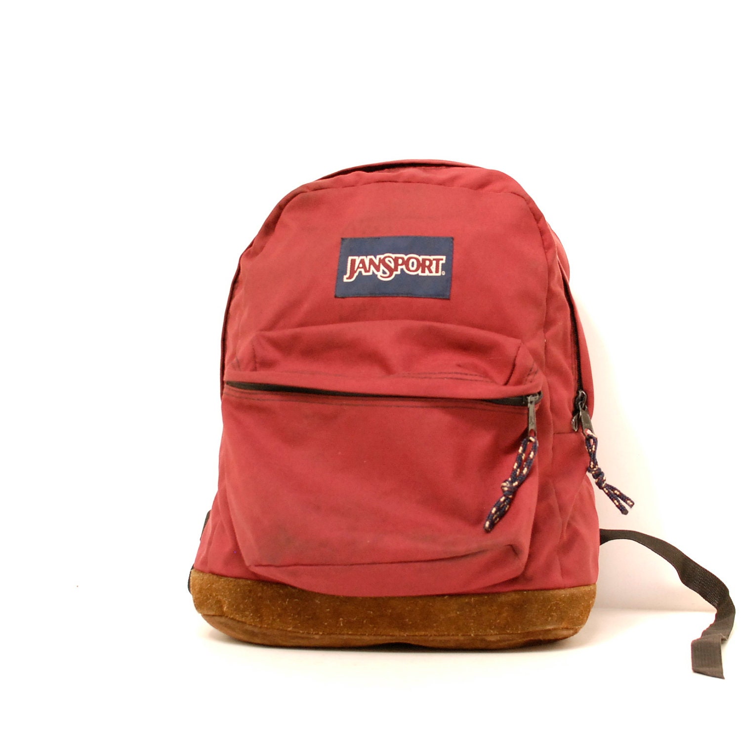 vintage JANSPORT red canvas BACKPACK unisex