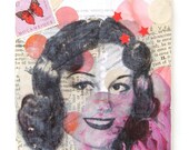 Starlet. An Original Collage