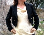 Women's Cropped Tuxedo Jackets---Custom Cut and Made-To-Measure