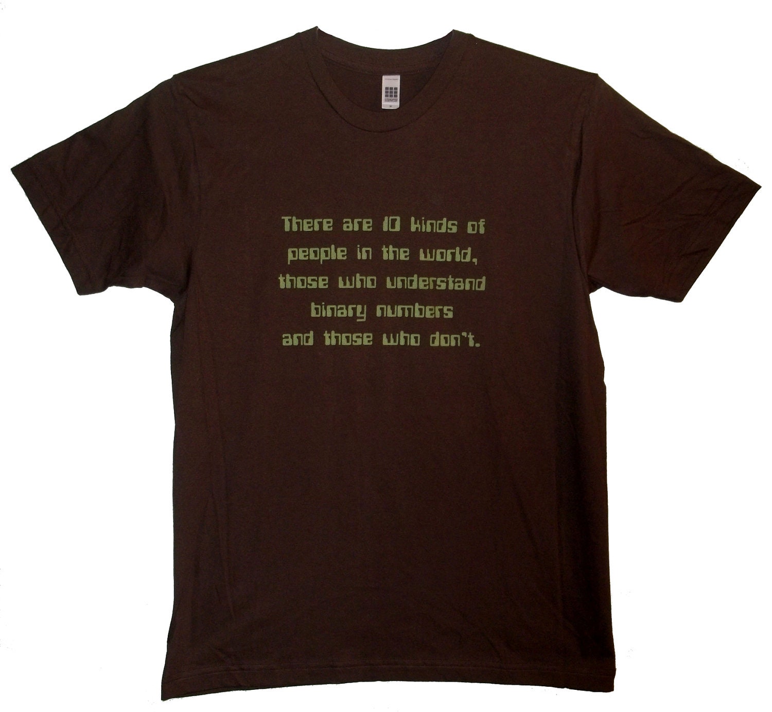 Binary Numbers American Apparel Shirt (Adult M, L, XL)