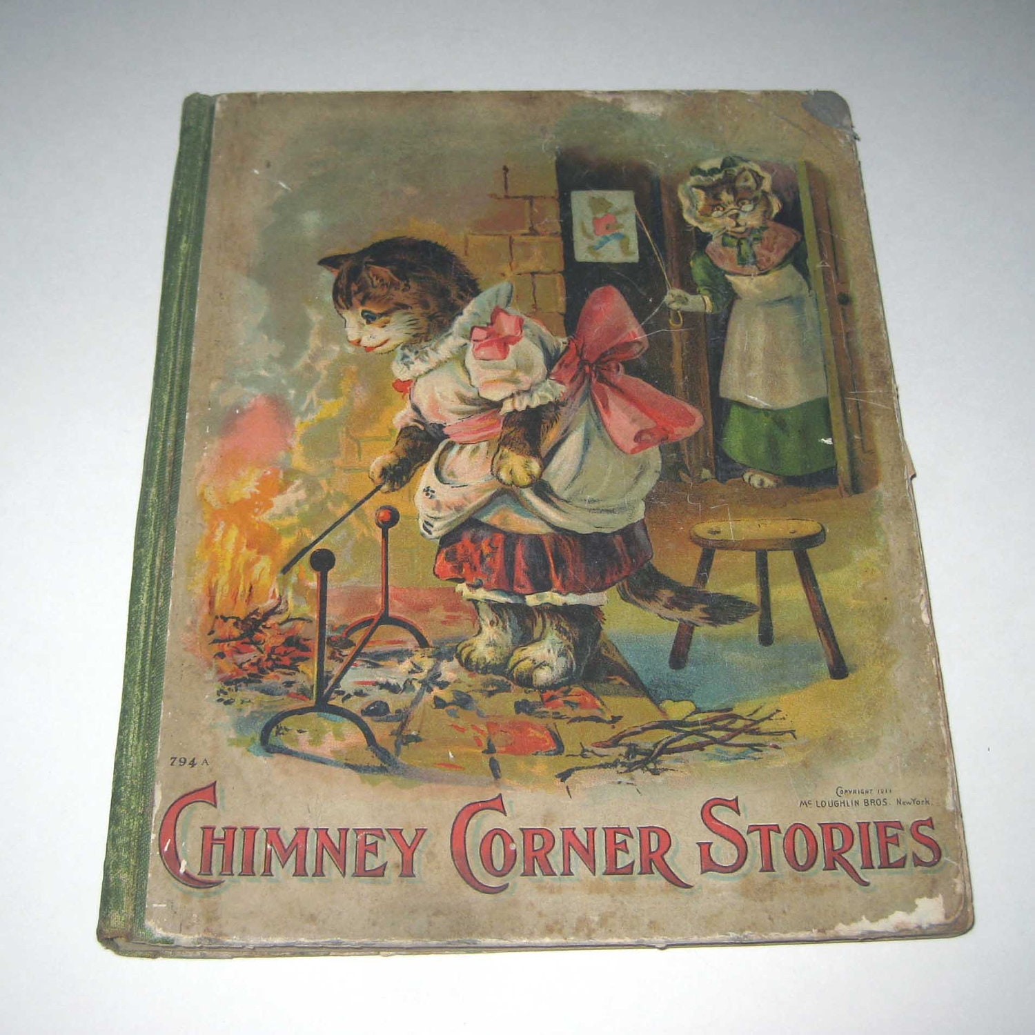 Chimney Corner Stories Vintage Late 1890s Children's Victorian Book