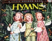1947 The Little Golden Book of Hymns, Religious Childrens Songs, This is the day, Creation and  many others