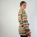 Wrap Sweater - 1970s Striped Wrap Cardigan