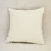 Beige linen pillow cover with geometric patterns inspiration