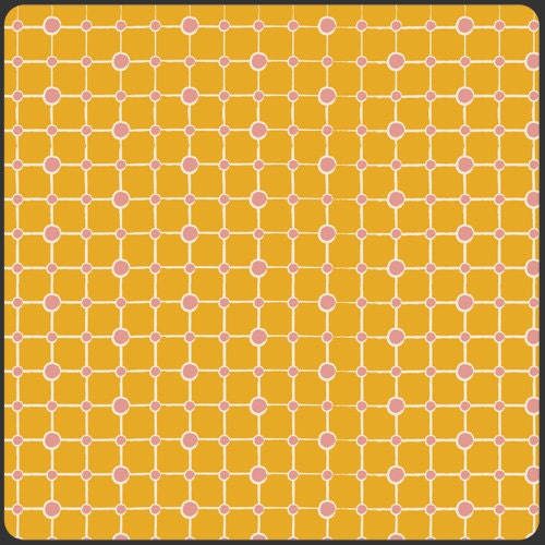 Art Gallery Fabrics Indie - Hidden Treasures Gold - 1/2 Yard