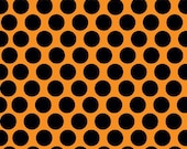 Too Cute to Spook Dot Orange - Fat Quarter